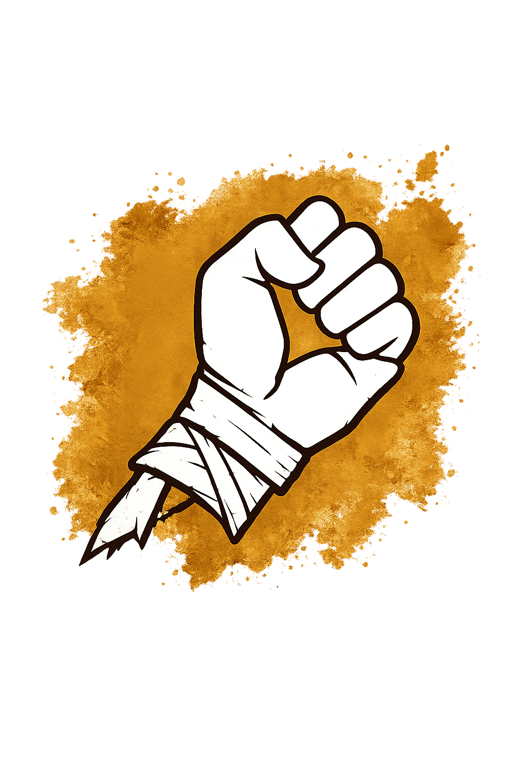 Fists weapon illustration